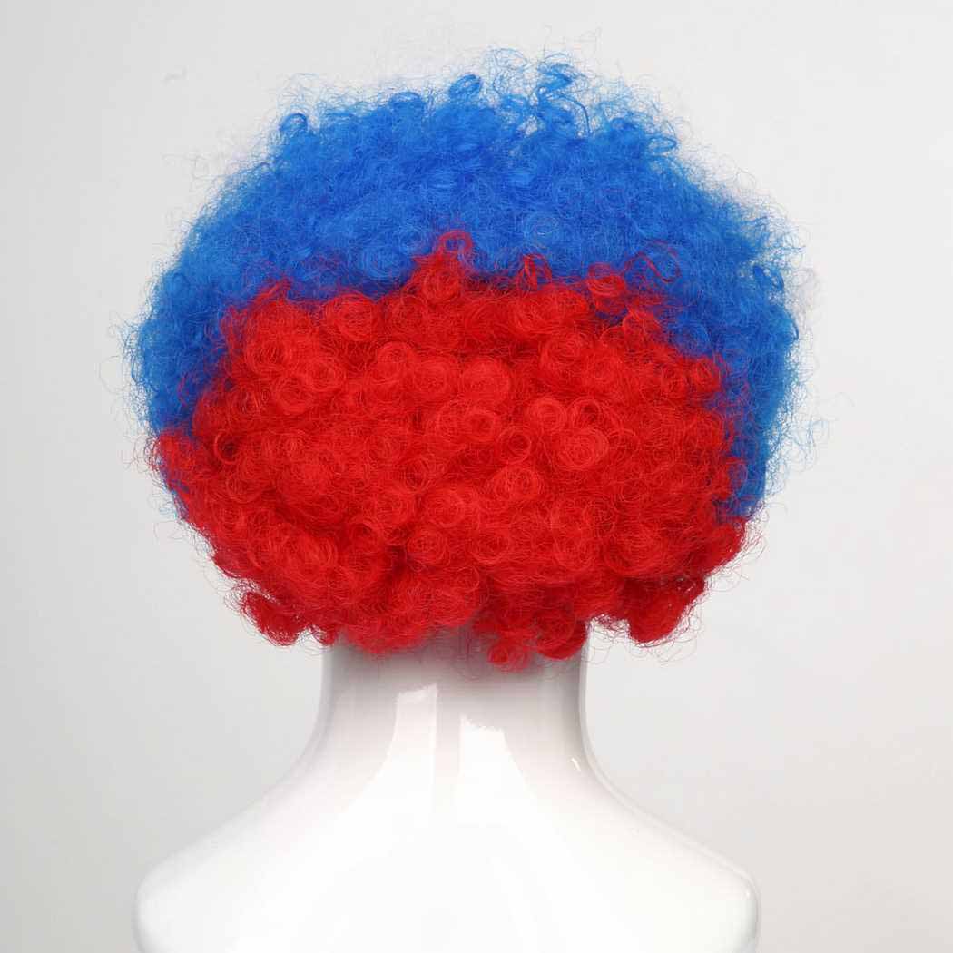 flagwigs, football wigs, fan wigs, afro wigs, mullet wigs, bob wigs, euro wigs,  premier league wigs,Russia Afro Wig 
