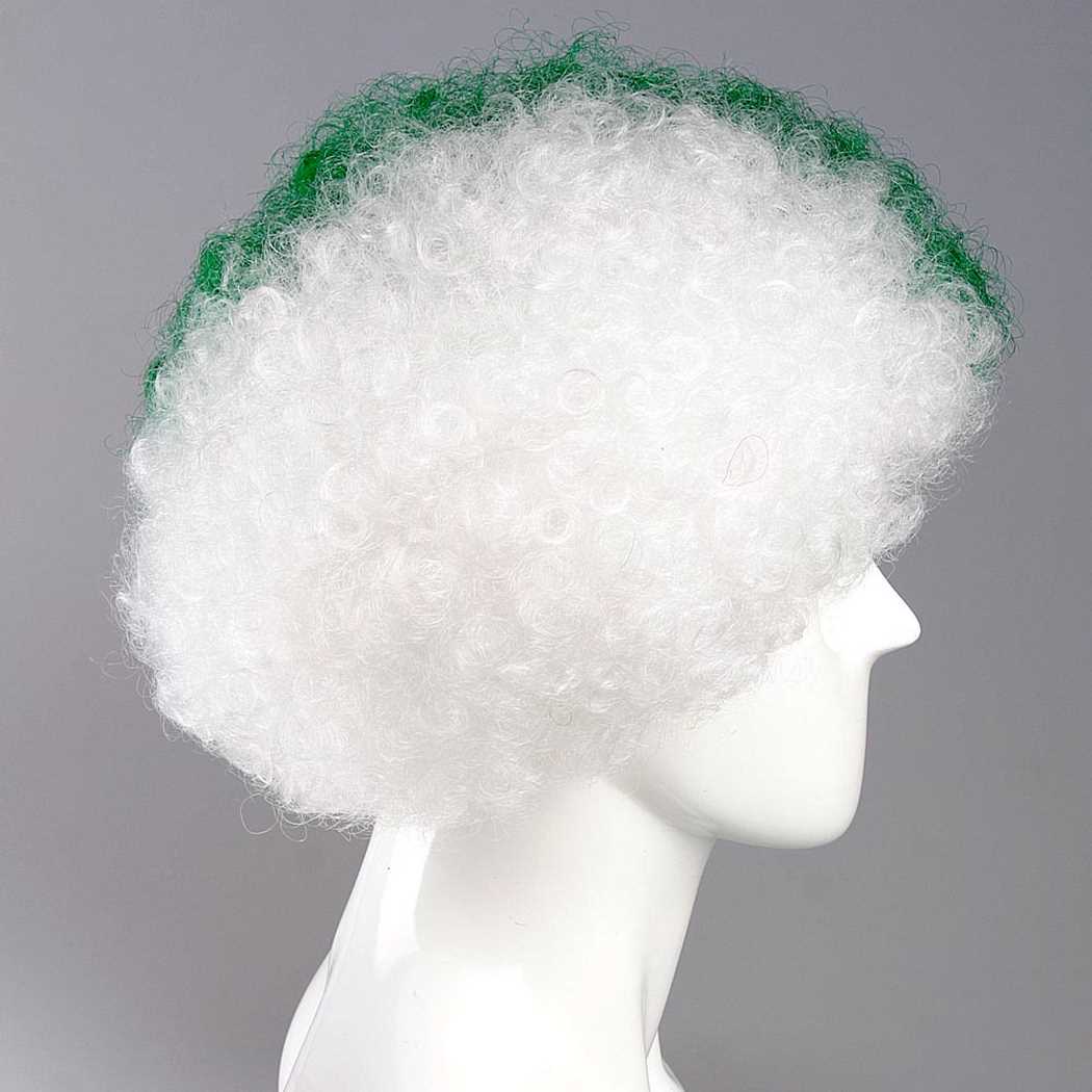flagwigs, football wigs, fan wigs, afro wigs, mullet wigs, bob wigs, euro wigs,  premier league wigs,Algeria Afro Wig