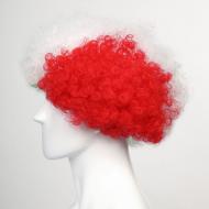 flagwigs, football wigs, fan wigs, afro wigs, mullet wigs, bob wigs, euro wigs,  premier league wigs,Italy Afro Wig 