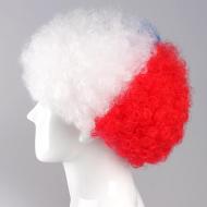 flagwigs, football wigs, fan wigs, afro wigs, mullet wigs, bob wigs, euro wigs,  premier league wigs,Chile Afro Wig