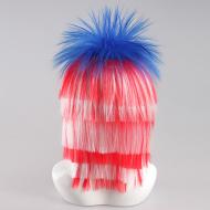 flagwigs, football wigs, fan wigs, afro wigs, mullet wigs, bob wigs, euro wigs,  premier league wigs,United States Mullet Wig