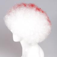 flagwigs, football wigs, fan wigs, afro wigs, mullet wigs, bob wigs, euro wigs,  premier league wigs,Stoke City Afro Wig